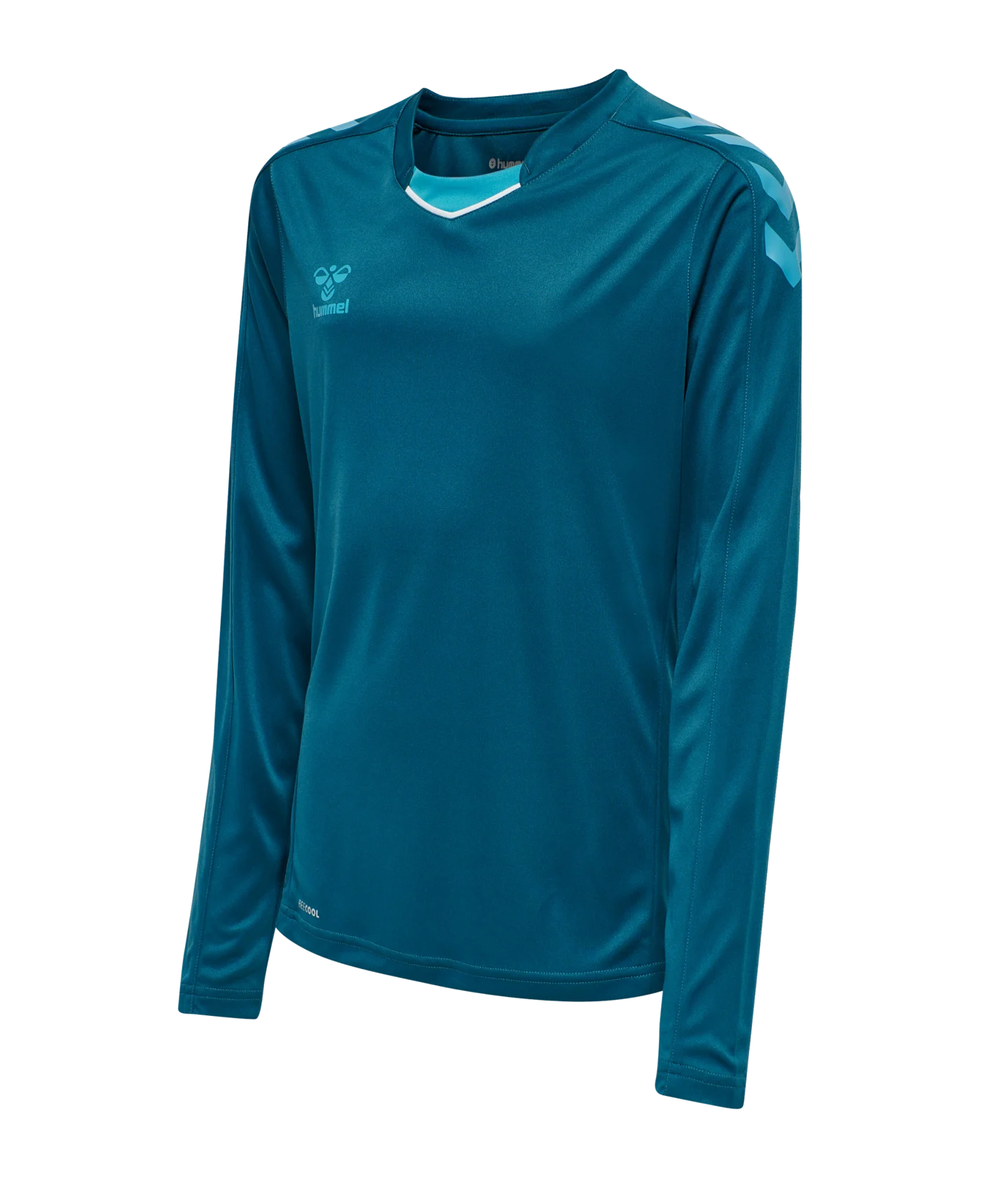 Hummel hmlCORE XK Trikot langarm Kids Blau F7058