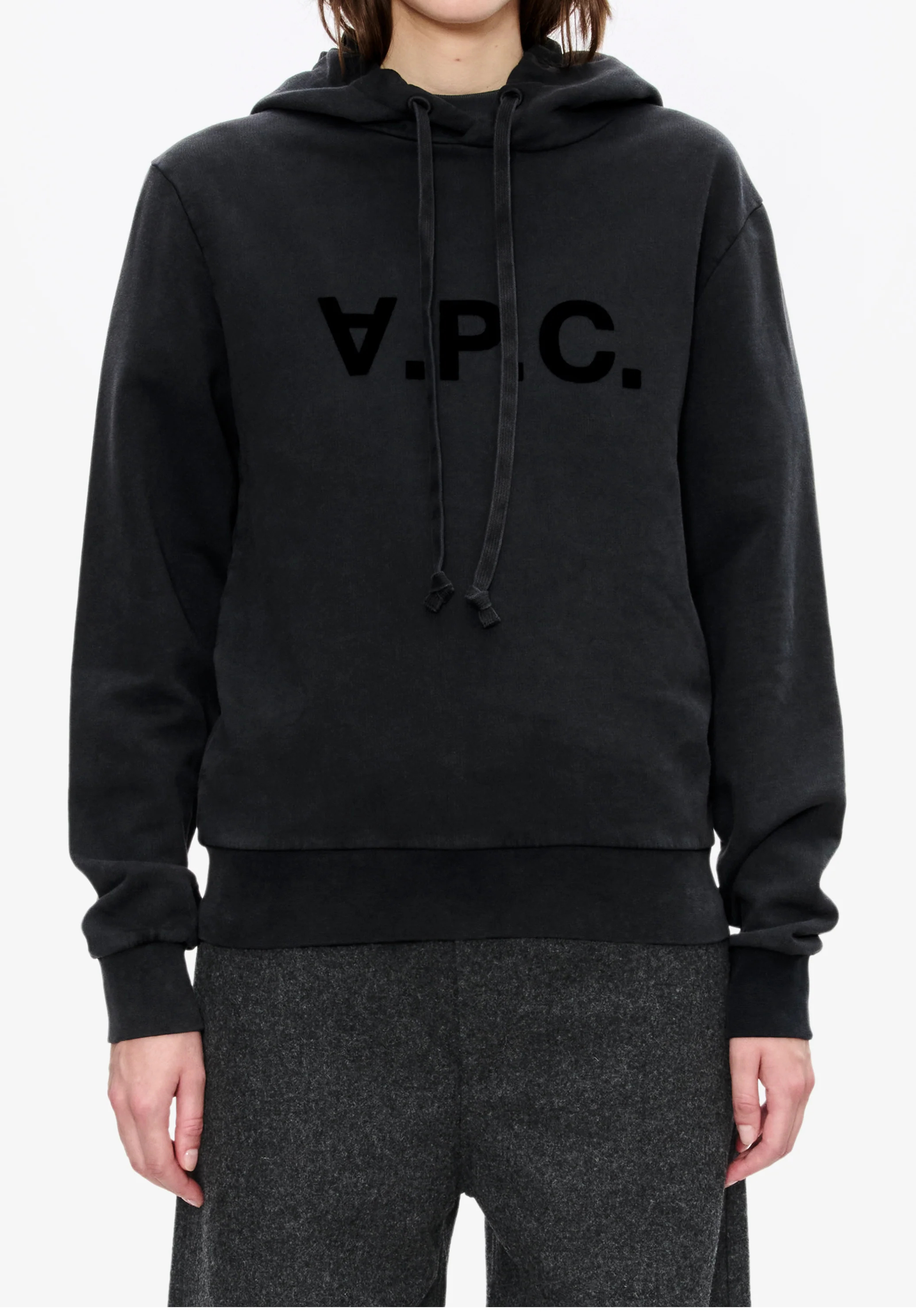 hoodie standard grand vpc - Noir/noir