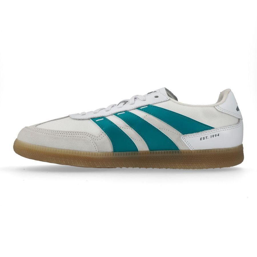 adidas Predator Freestyle IN - Blanc/Vert/Gris