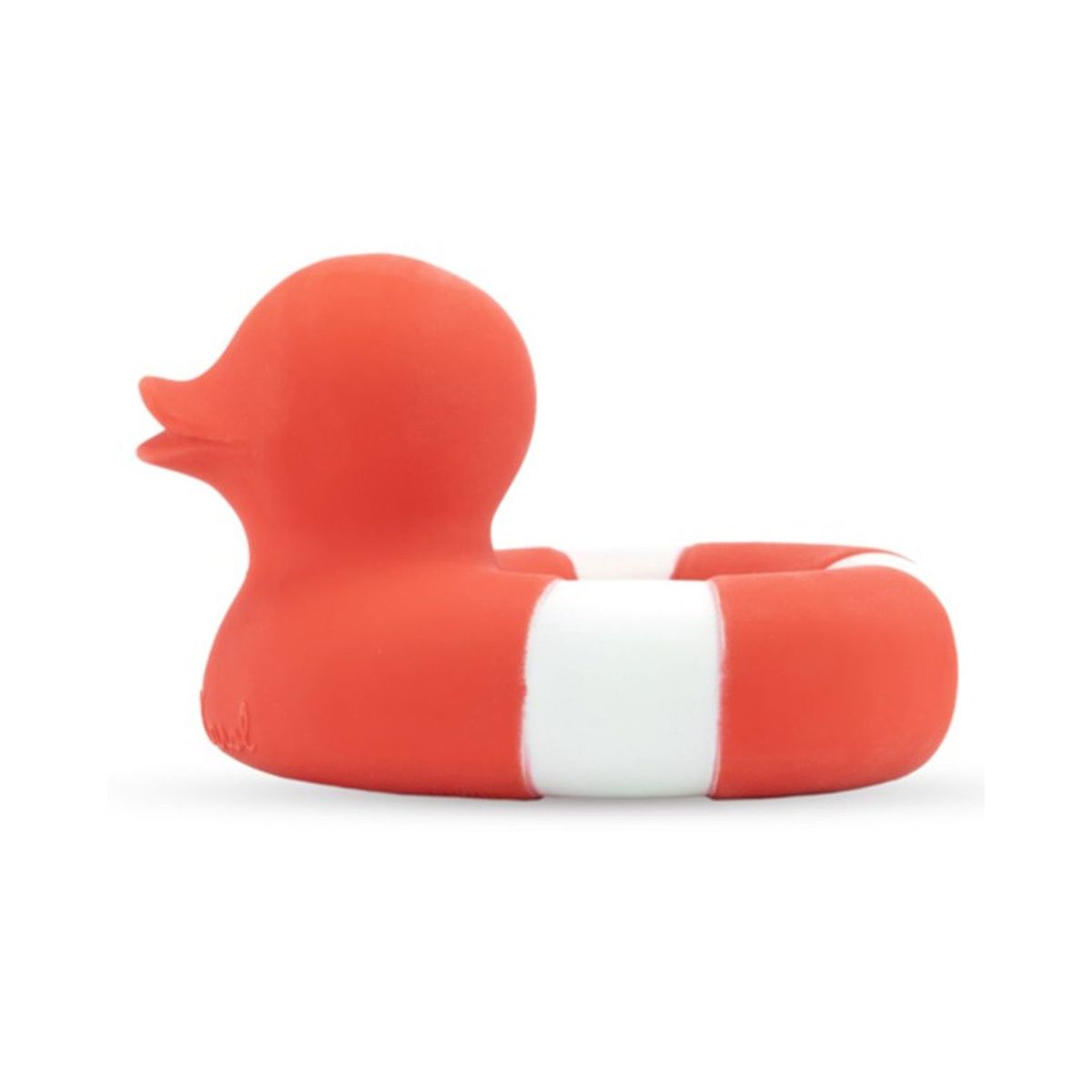 Jouet de dentition flotteur canard rouge Oli&Carol