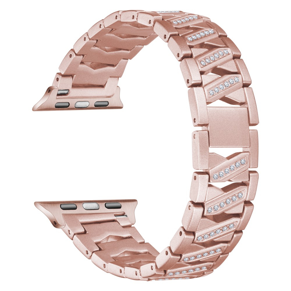 Apple Watch (42/41/40/38 mm) Edelstahl Diamonds Armband - Rosé