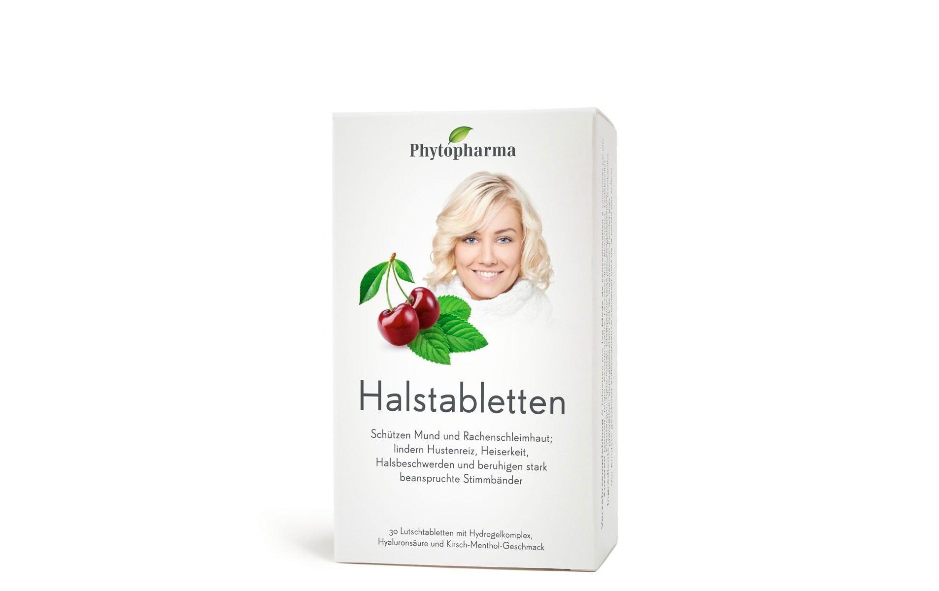 Halstabletten Kirsch-Menthol 30 StückHalstabletten