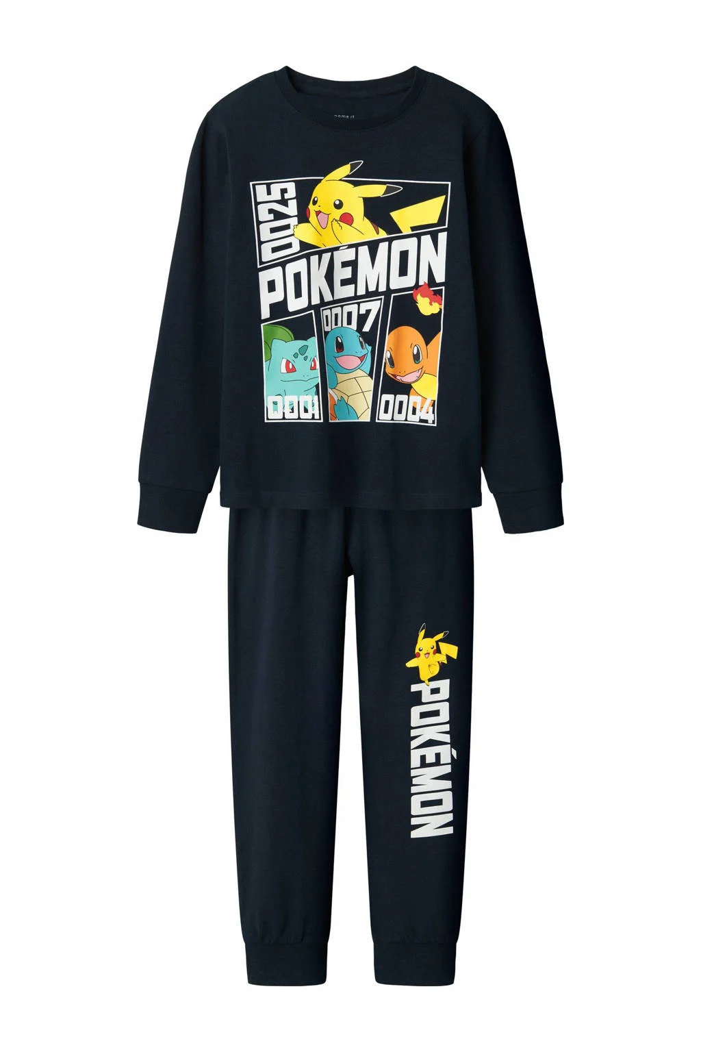 NAME IT Pokemon pyjama donkerblauw