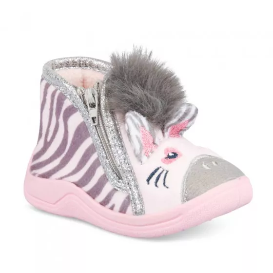 Chaussons GRIS NINI & GIRLS