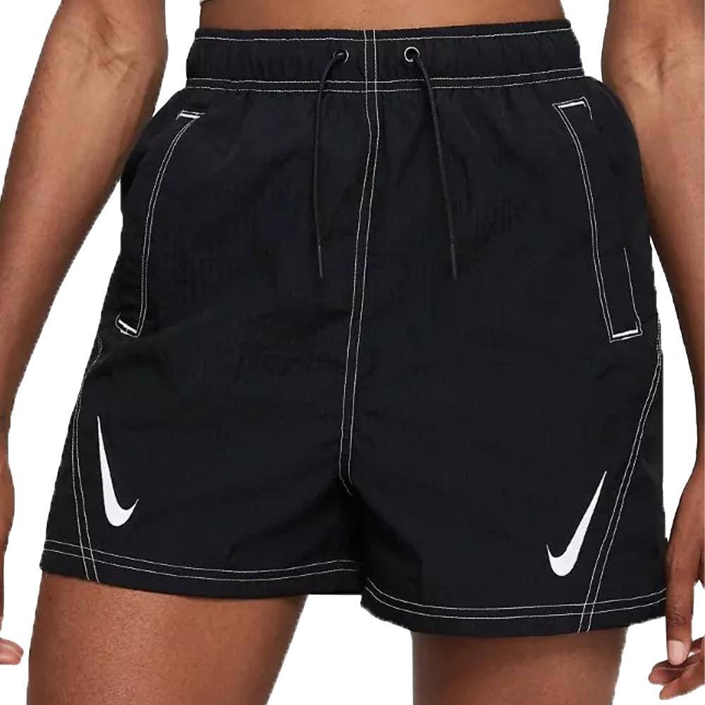 Nike Short Noir/Blanc Femme Nike Swoosh