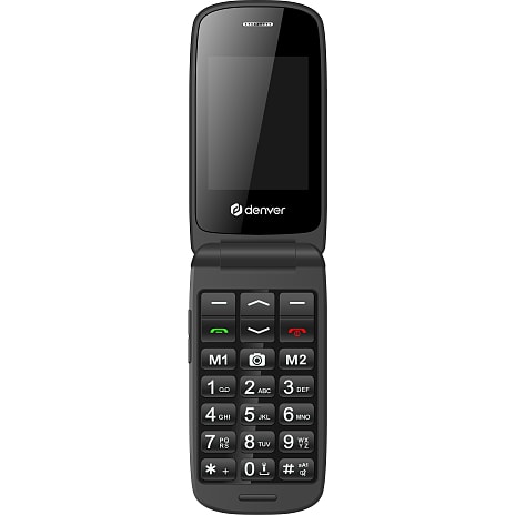Denver BAS-24600L, 4G, Senior klaptelefon