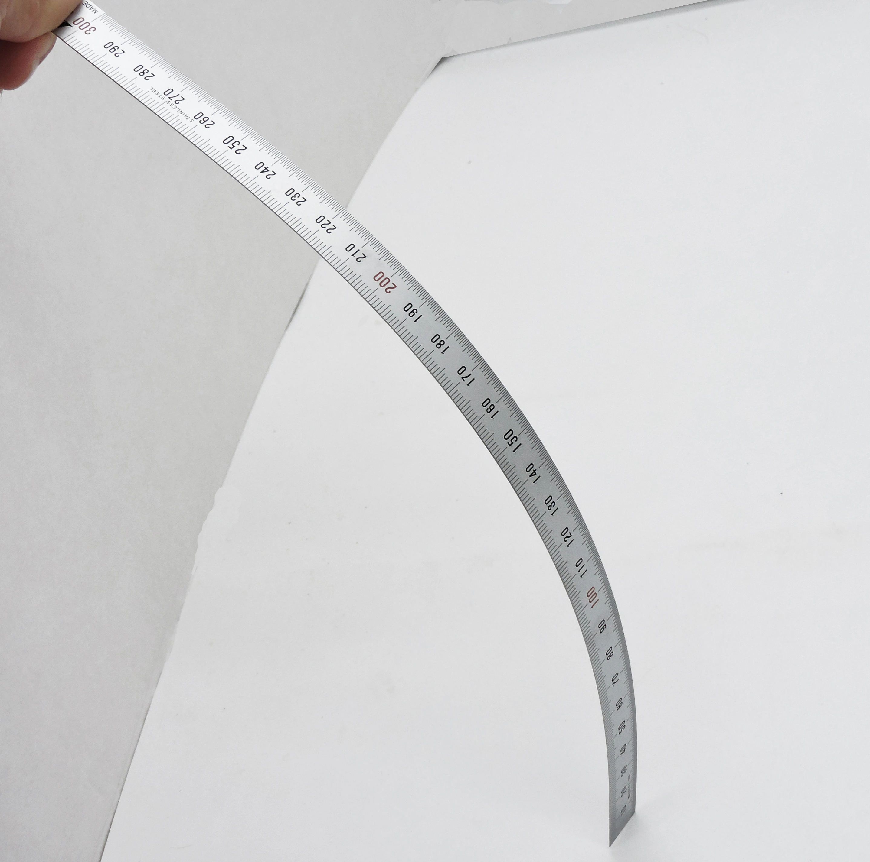 FAMEX 12545 Shinwa Edelstahllineal flexibel 30 cm - 29017