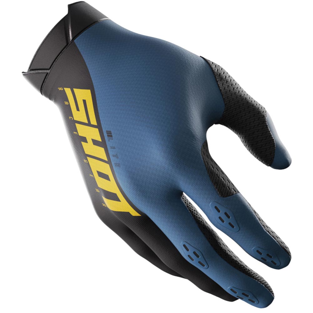 Shot - Gants Lite Bleu / Noir / Jaune