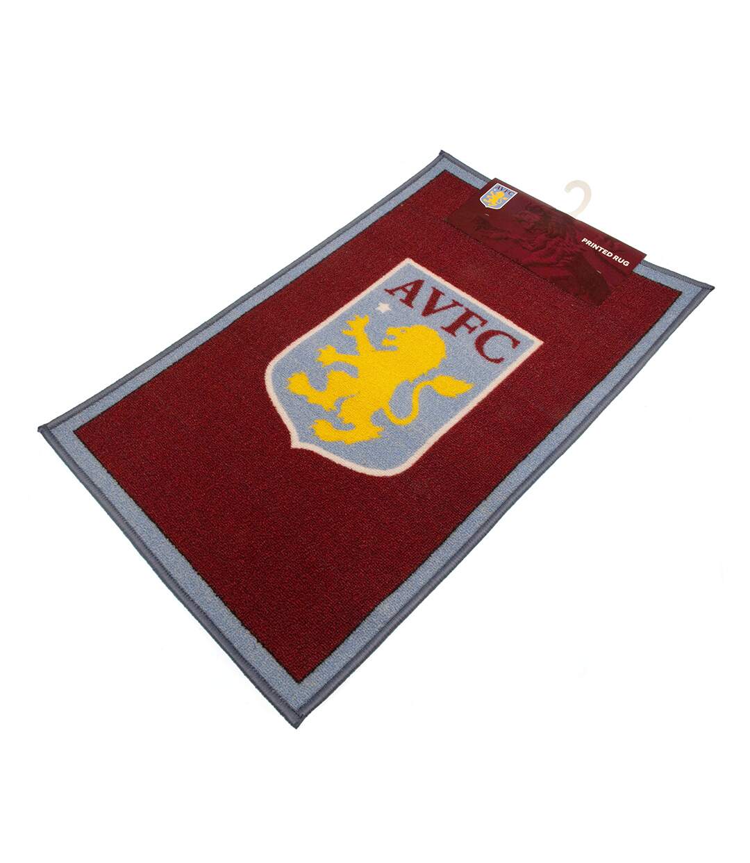 Aston Villa FC - Tapis (Bordeaux / Bleu clair / Jaune) (Taille unique) - UTSG21129