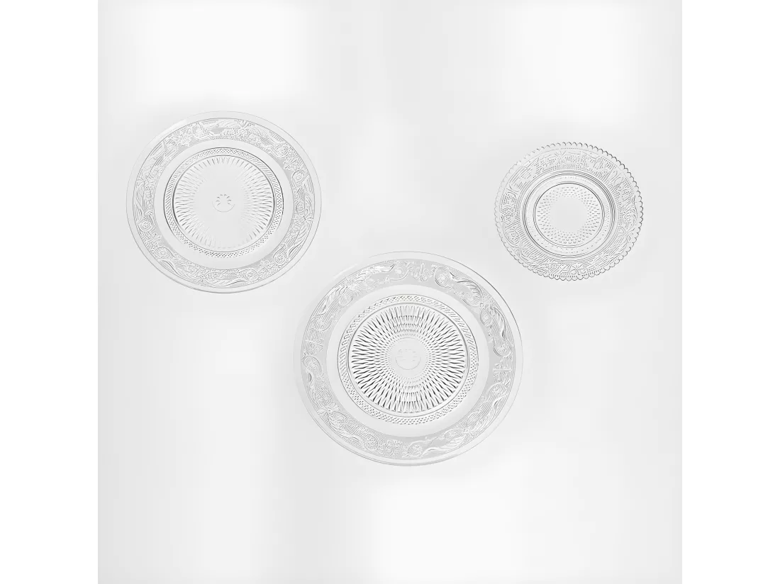 Service d'assiettes 18 pièces Nostalgie