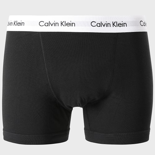 Lot De 3 Boxers Cotton Stretch U2662G Noir Gris Blanc