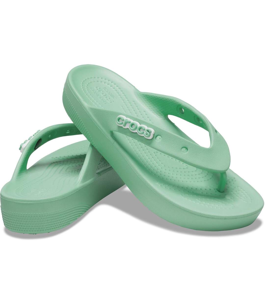 Crocs - Tongs CLASSIC PLATFORM - Femme (Flamant rose) - UTFS9000