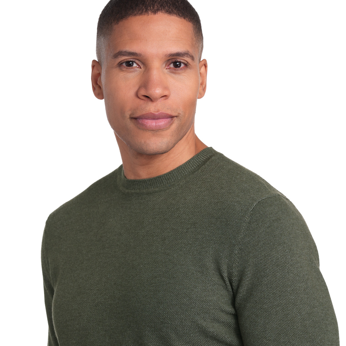 VanVaan Herren Feinstrickpullover unifarben dunkelgrün