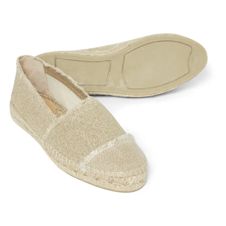 Castaner Espadrilles Kampala Lurex | Doré