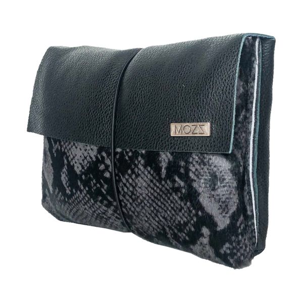 Mozz Bags Python Luieretui Antraciet