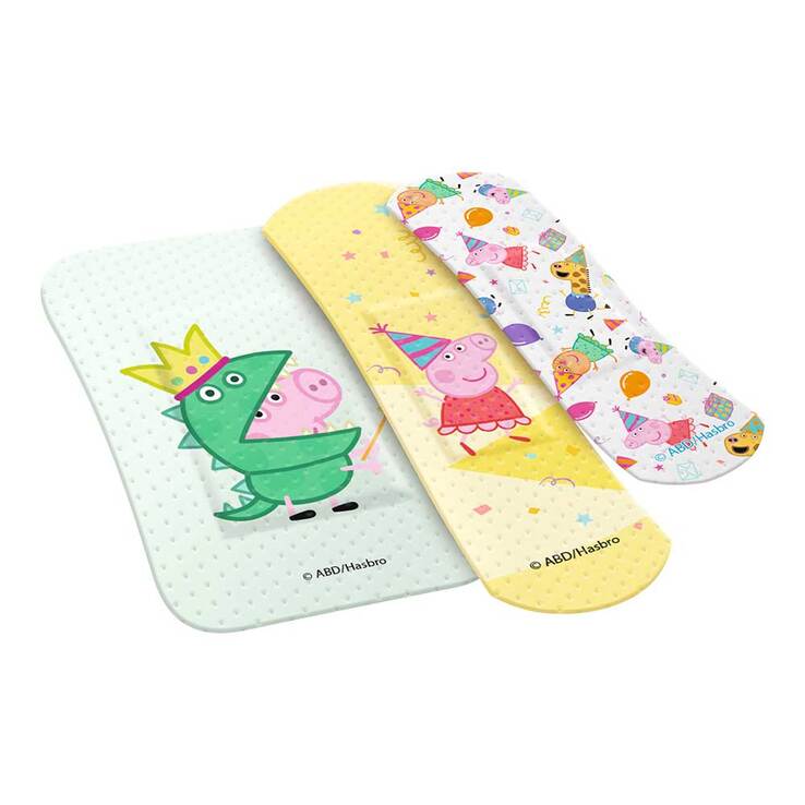 Cosmos Peppa Pig Pflasterstrips 3 Größen, 12 St