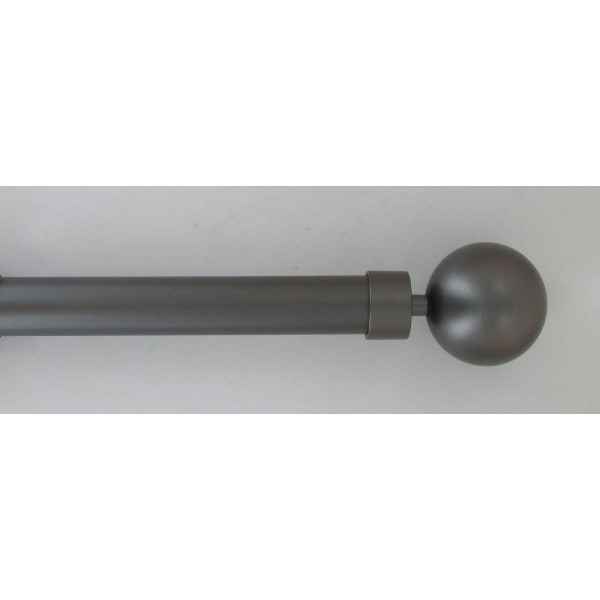 KIT EXT 120 210 CM D28 EMBOUT GAIA GRIS BETON
