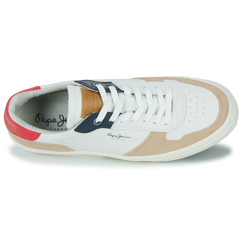 Pepe jeans - YOGI STREET 3.0 - Marron / Blanc