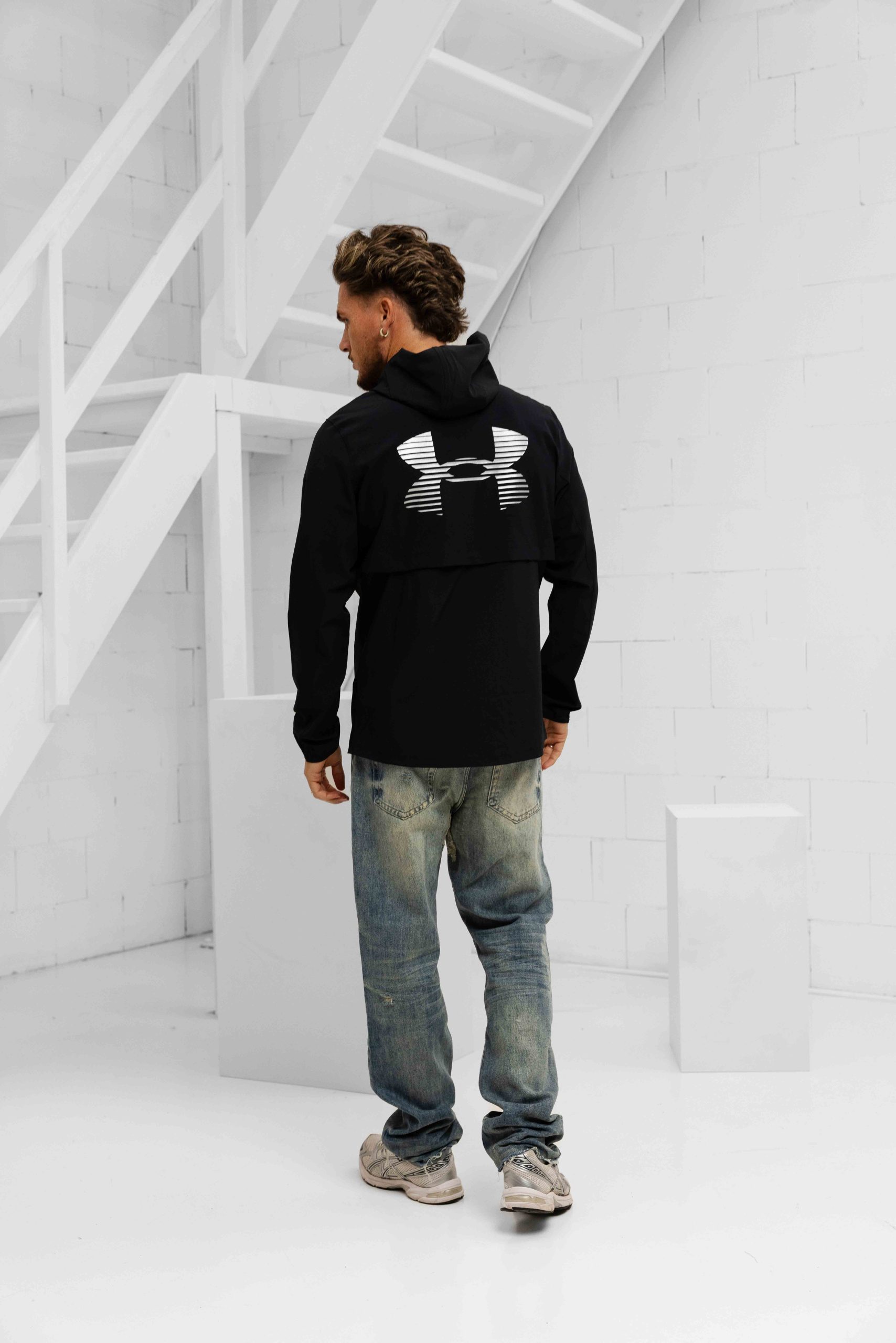 Under Armour Velociti Pro Storm Jack Heren Zwart