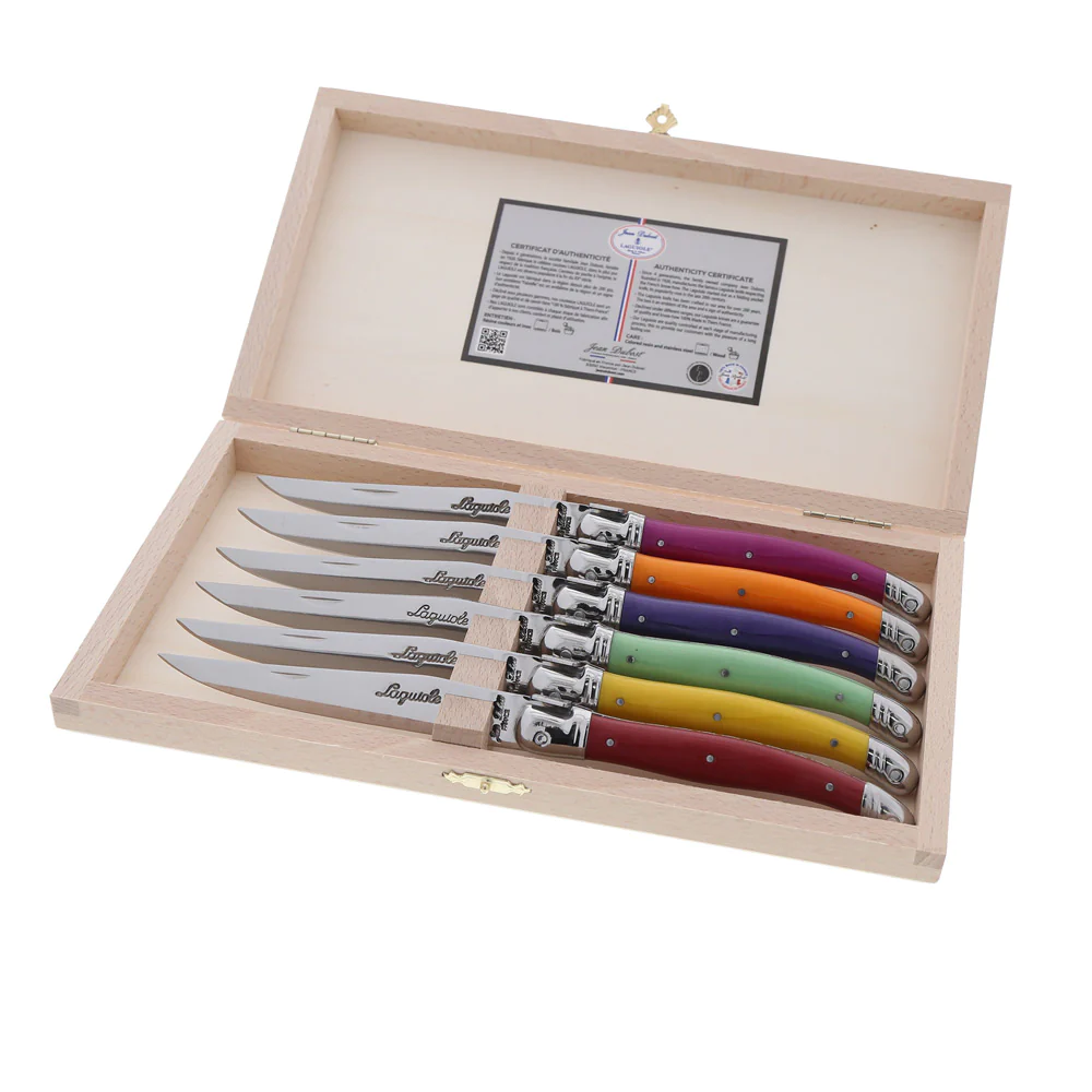 Coffret 6 couteaux Laguiole Jean Dubost