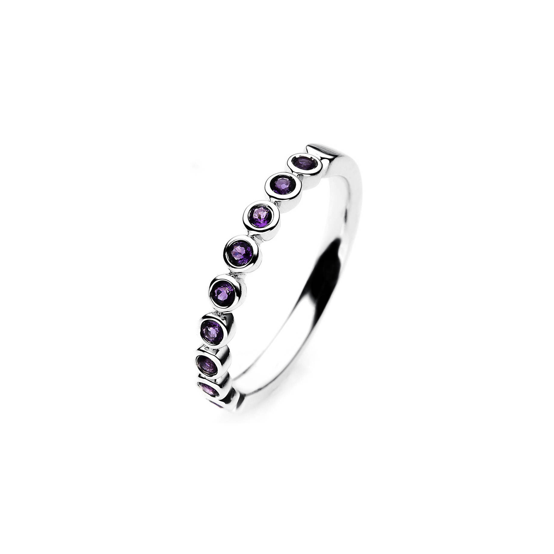 Diamond Group| Damen Goldring mit Amethysten
