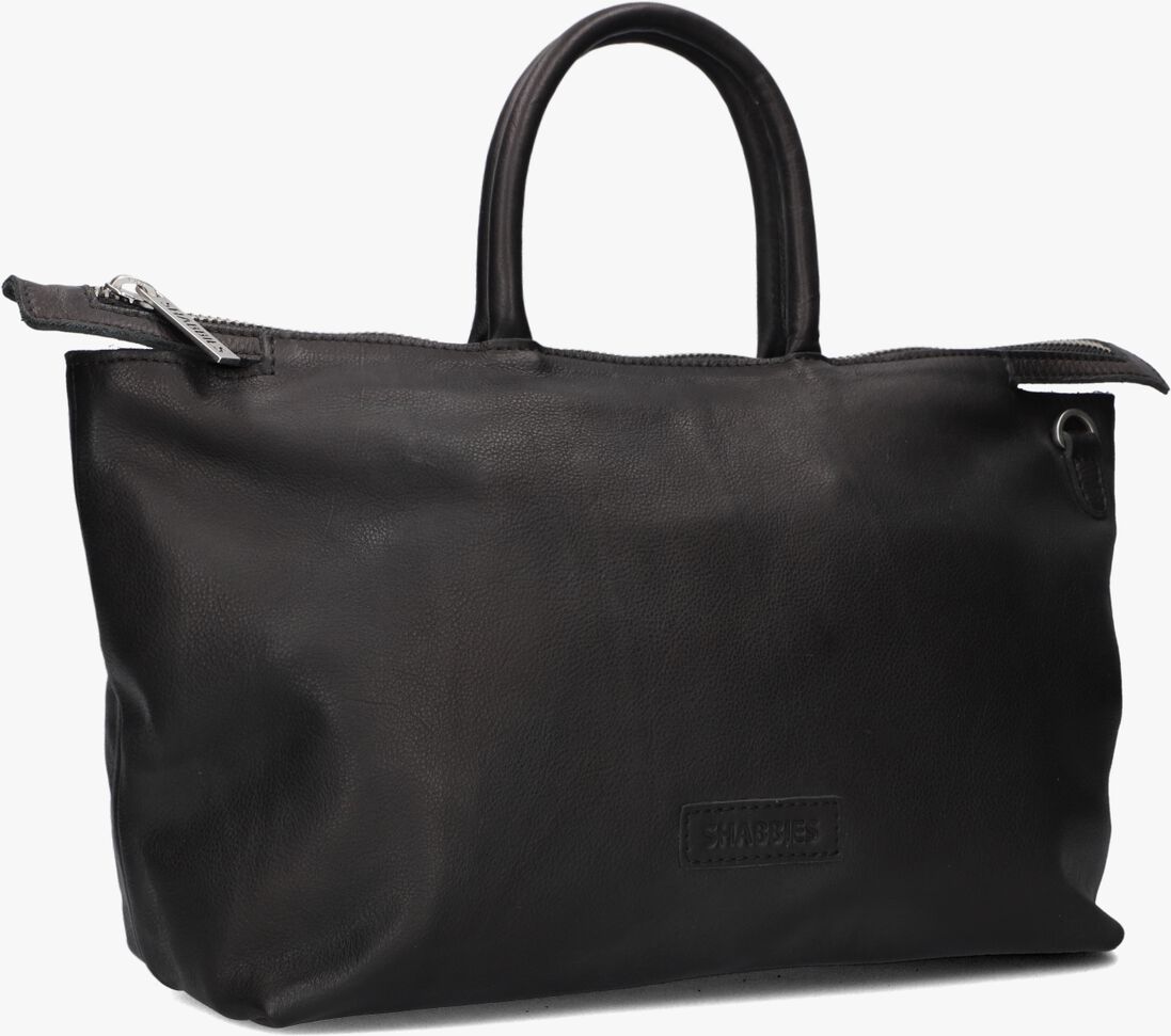 SHABBIES zwarte shabbies handtas belize