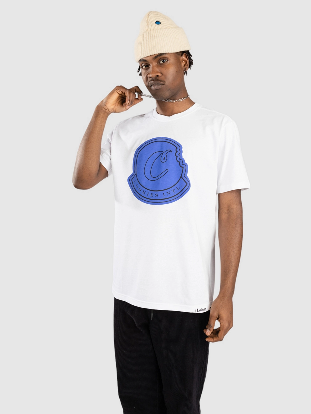 Cookies Few Are Frozen T-Shirt white/ royal