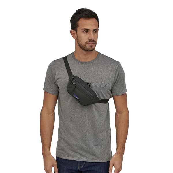 SFS592_Sacs banane PATAGONIA ULTRALIGHT BLACK HOLE MINI HIP PACK BLACK