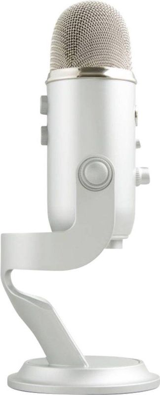 Blue Microphones Yeti - Microfoon - USB - Studiokwaliteit Streaming en Recording - Zilver