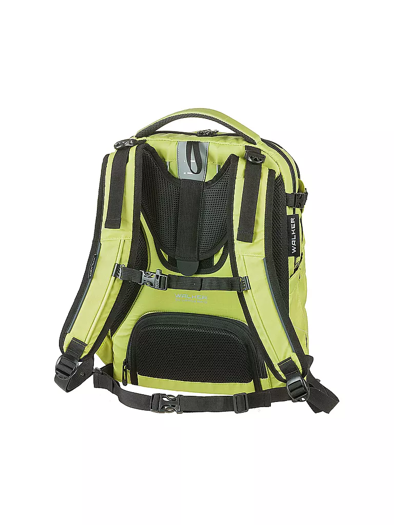WALKER Schulrucksack Campus Evo 2.0 Lime hellgrün