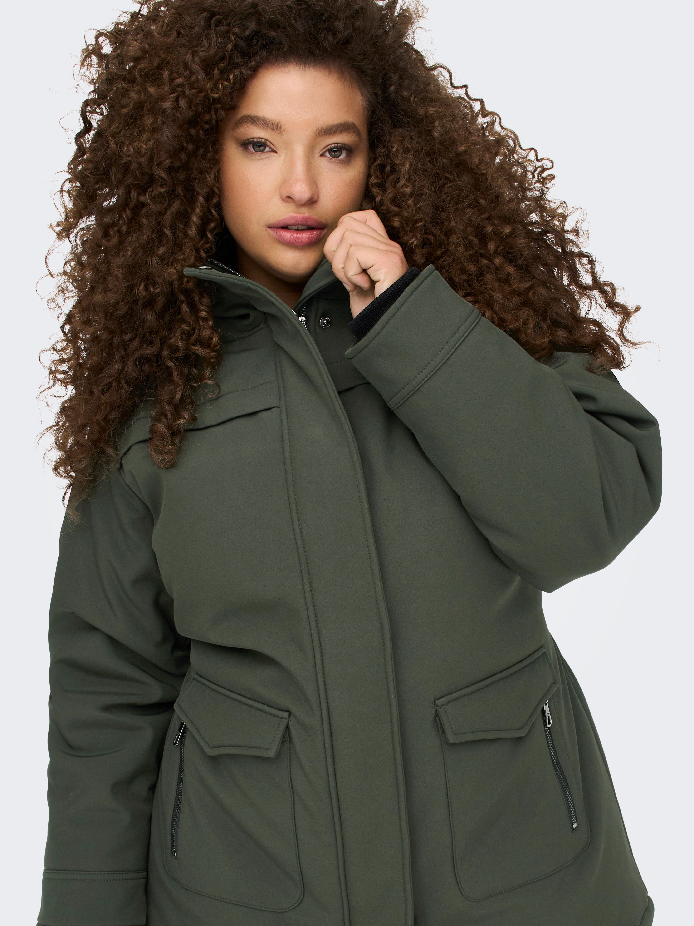 CARMAASTRICHT Langer Parka Peat