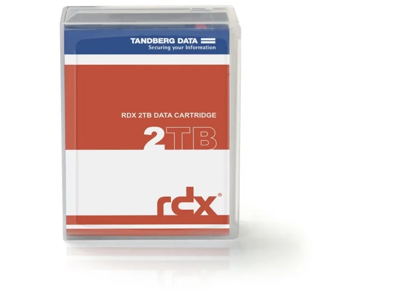 Overland-Tandberg 8731-RDX, RDX-patron, RDX, 2 TB, Sort, RDX QuikStor, 150 MB/s