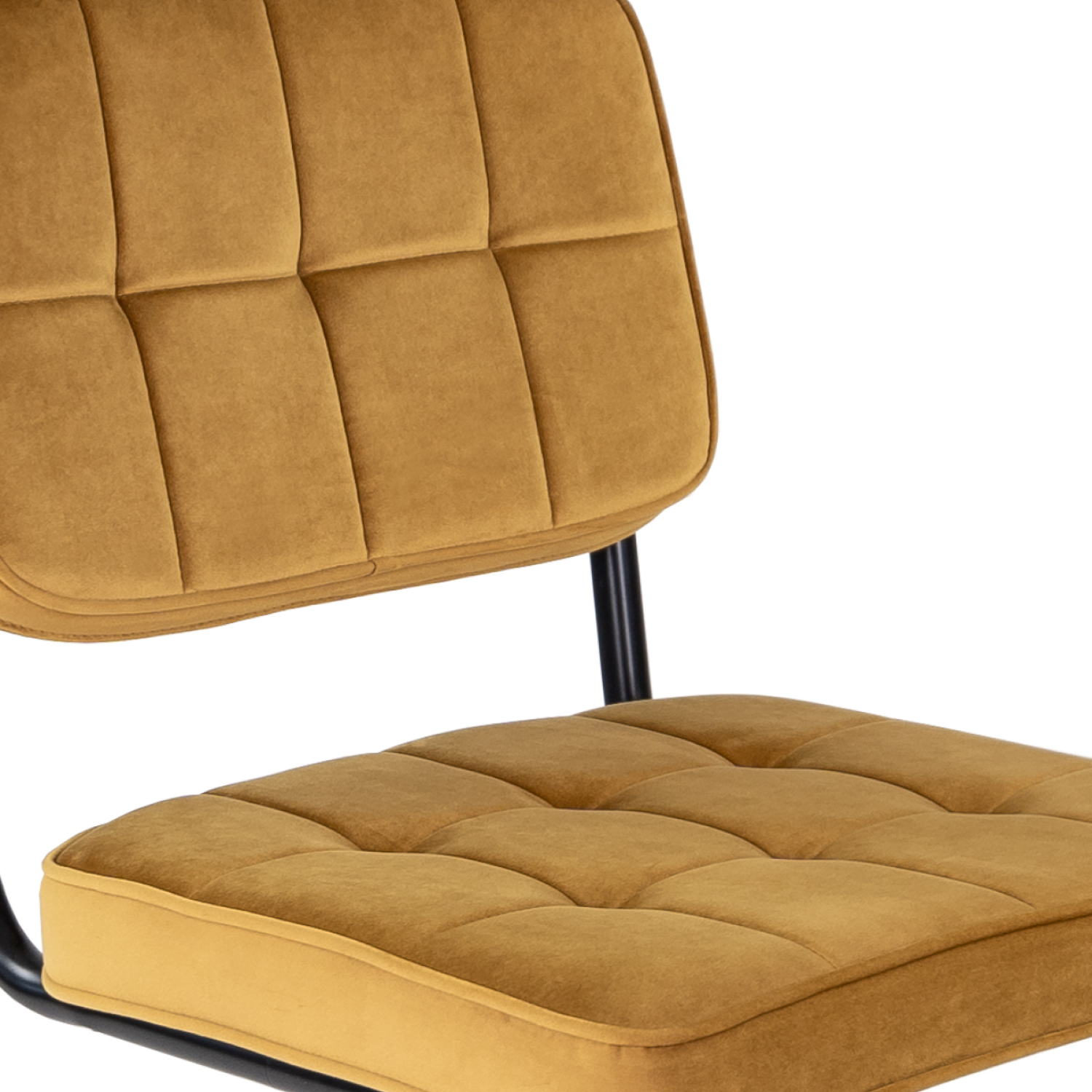 Kick buisframe stoel Ivy - goud