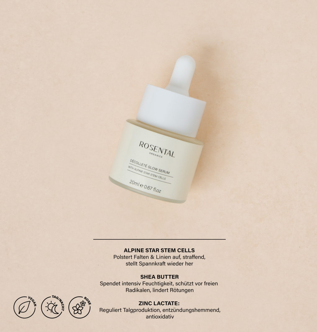 Rosental Organics  Décolleté Glow Serum, 20 ml