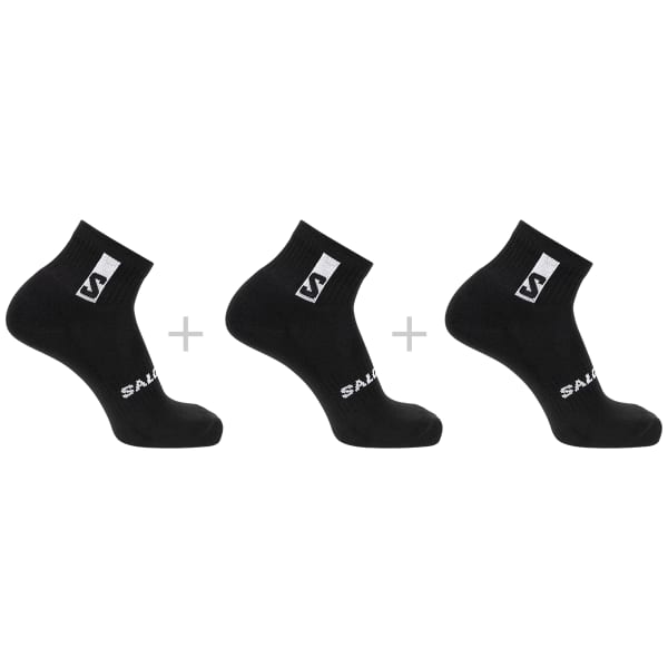 Chaussette randonnée SALOMON EVERYDAY ANKLE 3-PACK BLACK/BLACK