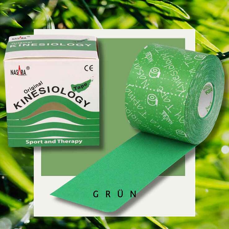 Kinesiologie Tape 5 cm x 5 m grün, 1 St