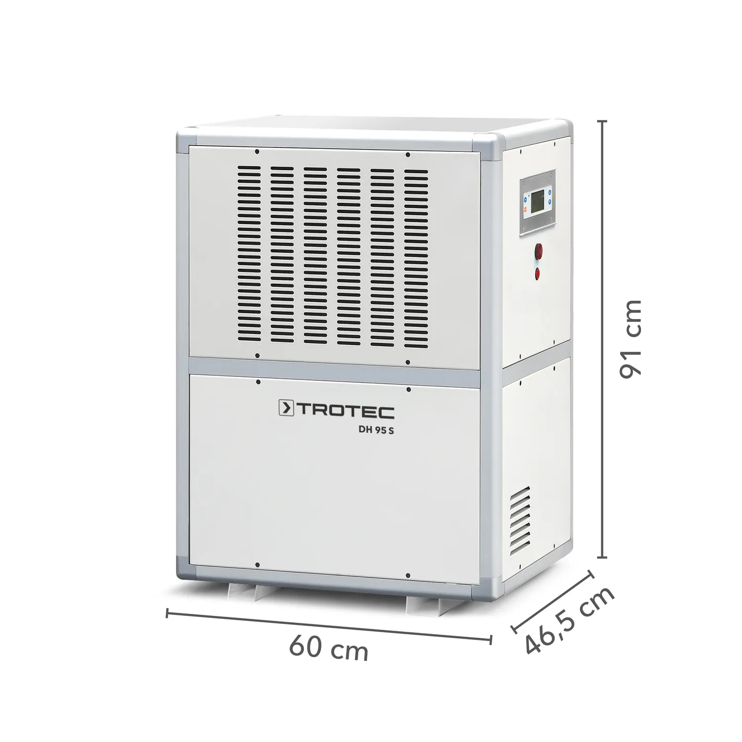 Trotec DH 95 S Industriële luchtontvochtiger - 2770W - 130L/24h