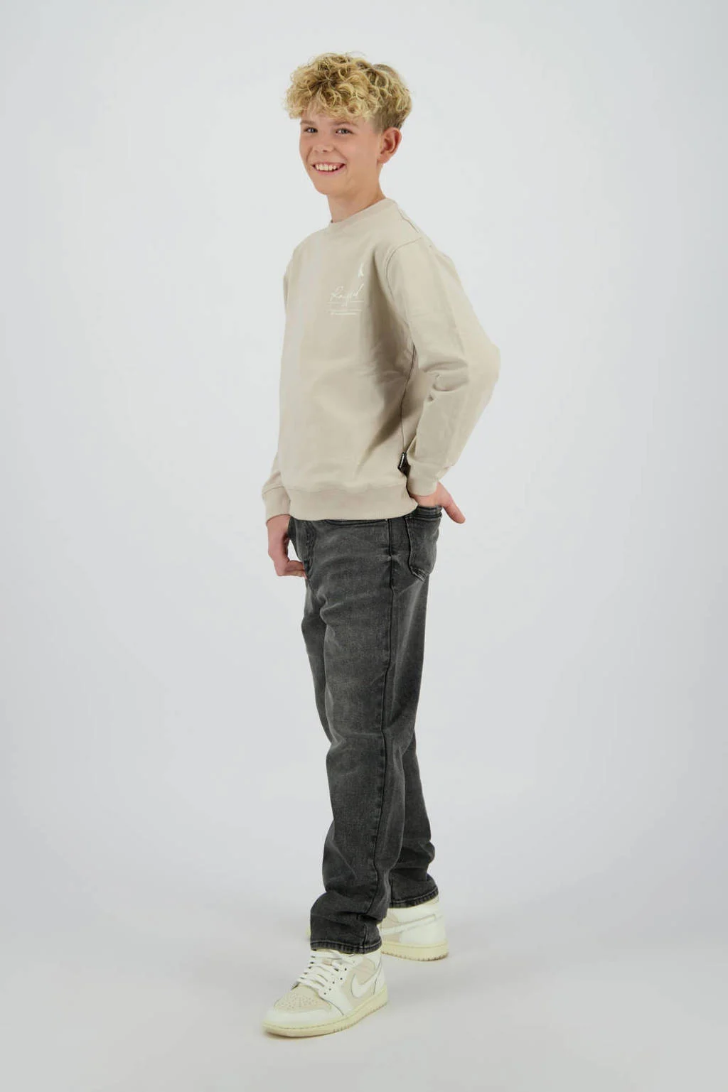 Raizzed sweater grijs