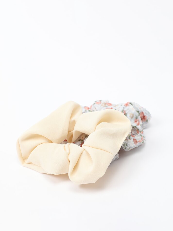 Conjunto de acessórios para cabelo - Pêssego