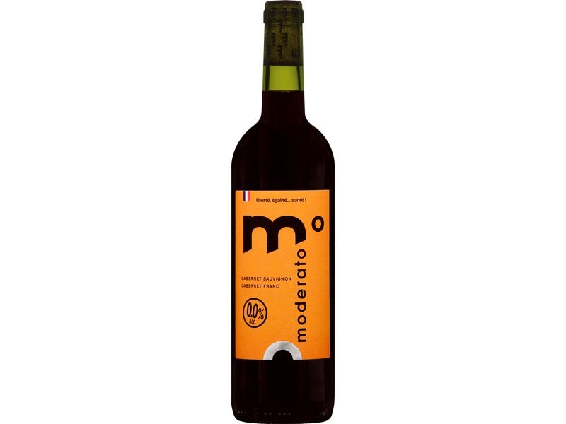 Moderato Cuvée Originale Rouge 0% 0.75 l Schwarzroter Wein ohne Alkohol