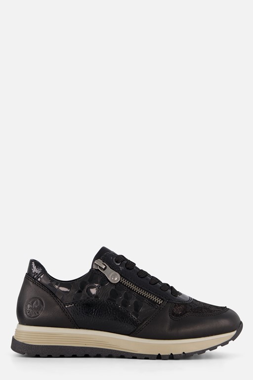 Rieker Sneakers zwart Synthetisch