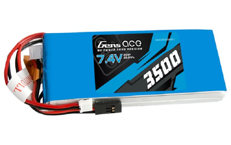 RC-Akku LiPo 3500 mAh 7.4 V 1C RX/TX2S LiPo Akku für Sender und Empfänger