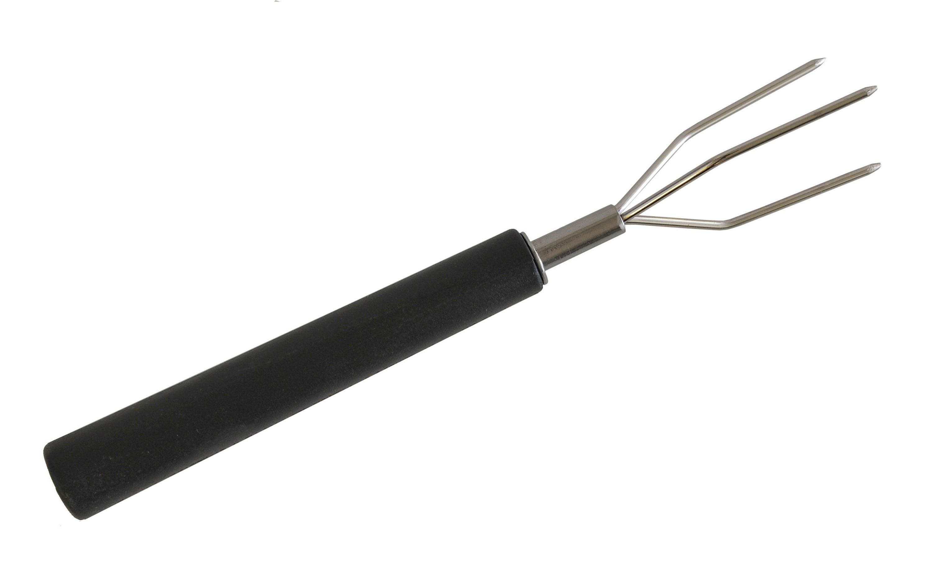Kartoffelgabel Black Basic 6 Stück, Schwarz/SilberPellgabeln zum Halten und Schälen von Kartoffeln