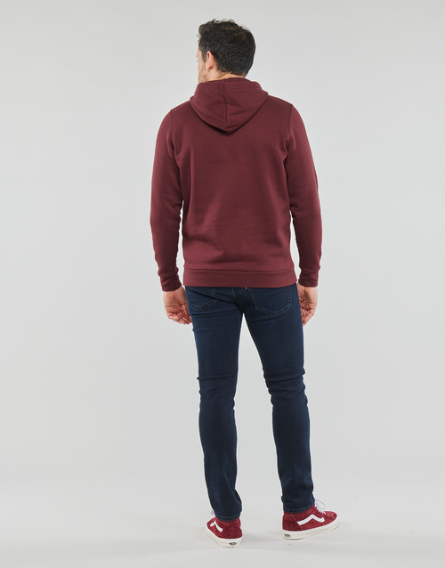Under Armour - UA ESSENTIAL FLEECE HOODIE - Chestnut Red /  / White