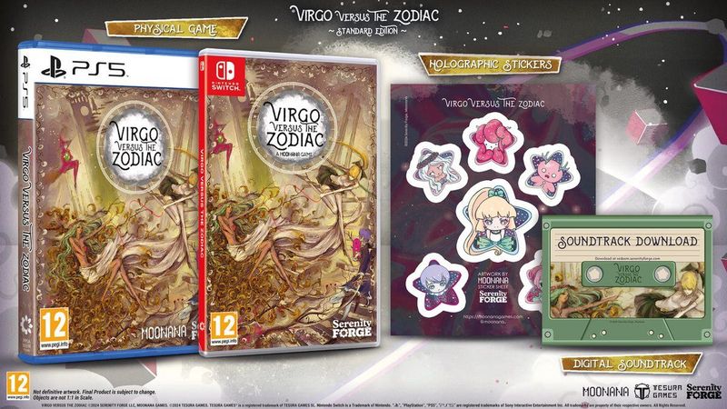 Nintendo - Virgo Versus The Zodiac - Nintendo Switch Game - Kleur kan variëren