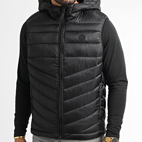 Doudoune Capuche Sans Manches Hero Noir