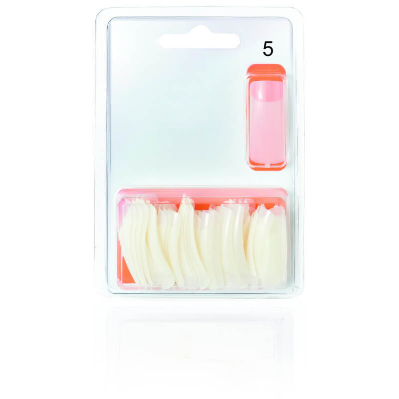 Boîte 50 Tips naturels carrés à bande longue Taille 5