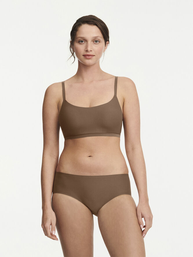 Chantelle SoftStretch Hipster Brun