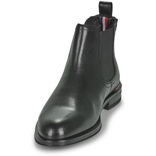 Tommy Hilfiger - CORE RWB HILFIGER LTH CHELSEA - Noir