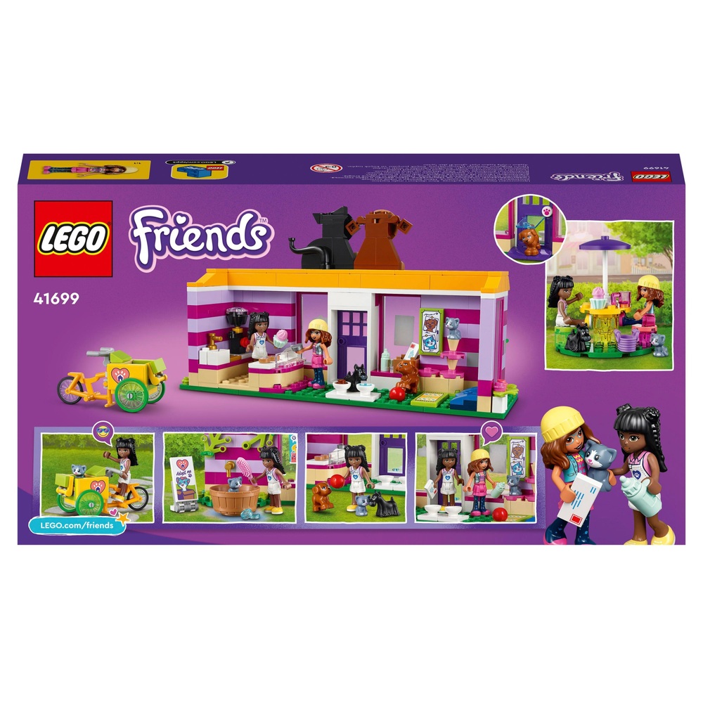 LEGO Friends 41699 Tieradoptionscafé Tierrettungsset
